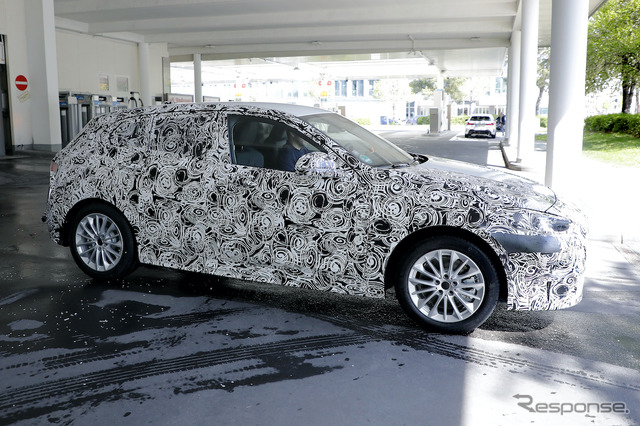 BMW 1シリーズ 改良新型プロトタイプ(スクープ写真)