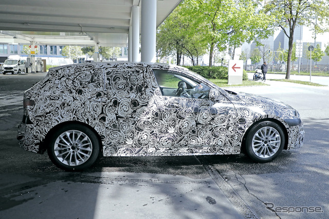 BMW 1シリーズ 改良新型プロトタイプ(スクープ写真)