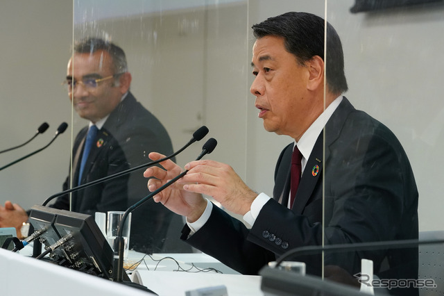 日産自動車の決算発表