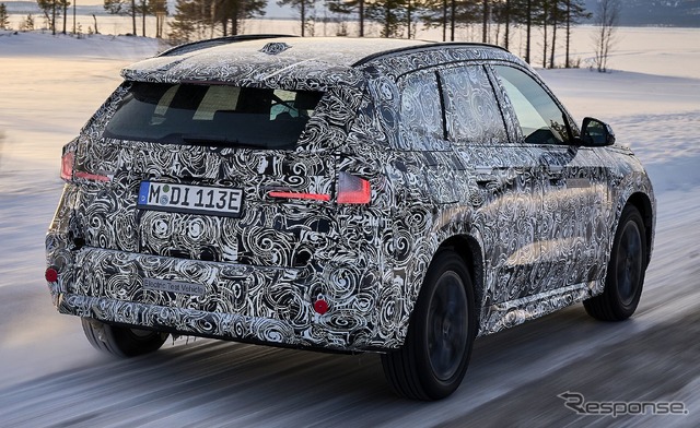 BMW iX1 のプロトタイプ