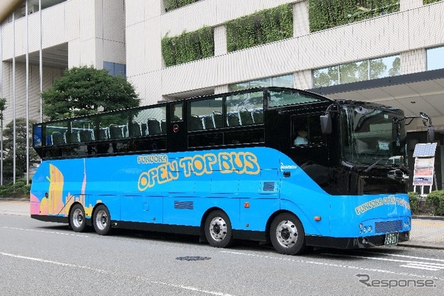 福岡オープントップバス（実車）