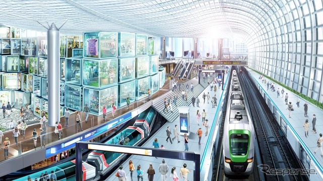 大阪メトロ夢洲駅建設案