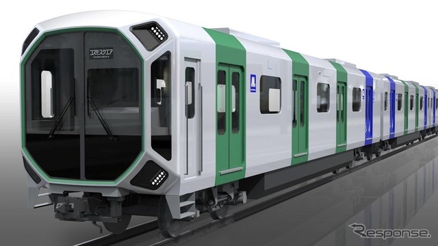 万博会場のある夢洲へ乗り入れ予定の、大阪メトロ新型車400系