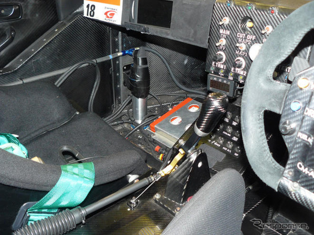 【SUPER GT】写真蔵…TAKATA 童夢 NSX07 コックピット