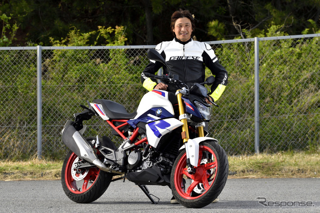 鈴木大五郎さんとBMW G310R