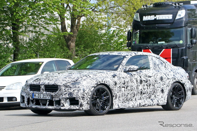 BMW M2クーペ 新型プロトタイプ(スクープ写真)