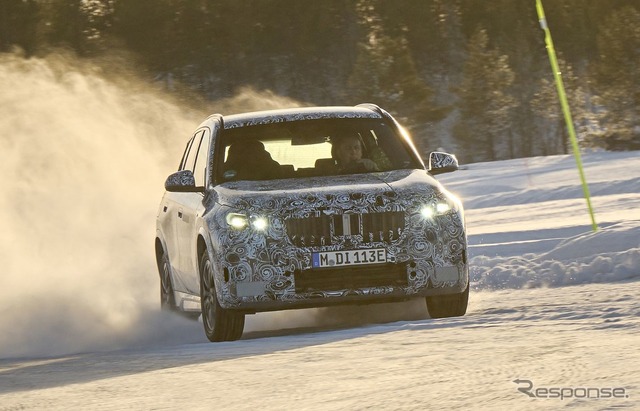 BMW iX1 のプロトタイプ