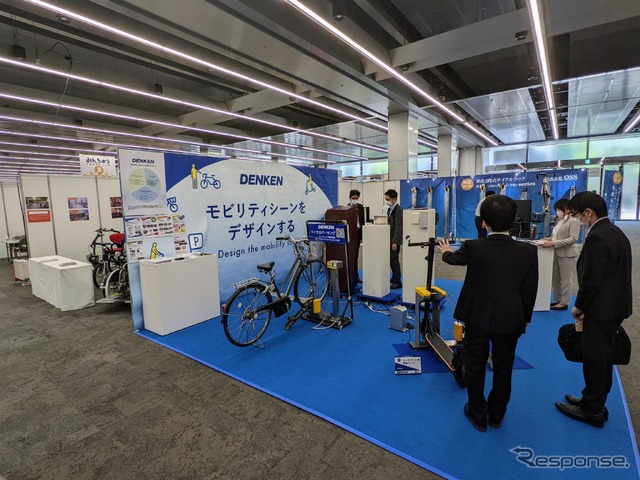 BICYCLE-E・MOBILITY CITY EXPO 2022の会場