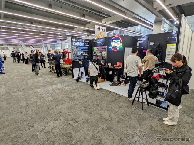 BICYCLE-E・MOBILITY CITY EXPO 2022の会場