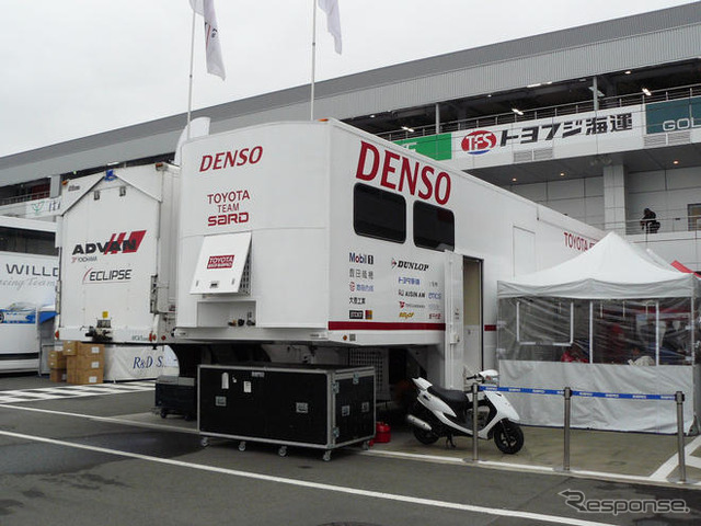 【SUPER GT】はたらくじどうしゃ写真蔵…トランポたち