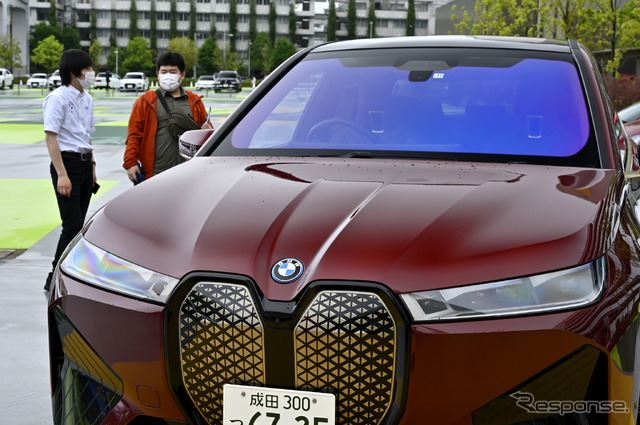 BMW iX（レスポンス読者限定EV・PHEV試乗会）