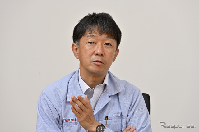 新型XSR900のプロジェクトリーダー 大石貴之氏