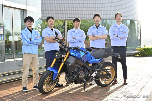 ヤマハ XSR900の開発メンバー
