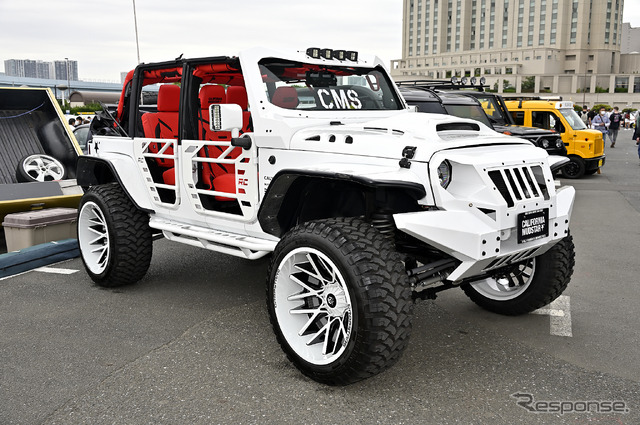 インパクト大なアメリカンSUVカスタムの世界…34th MOONEYES Street Car Nationals