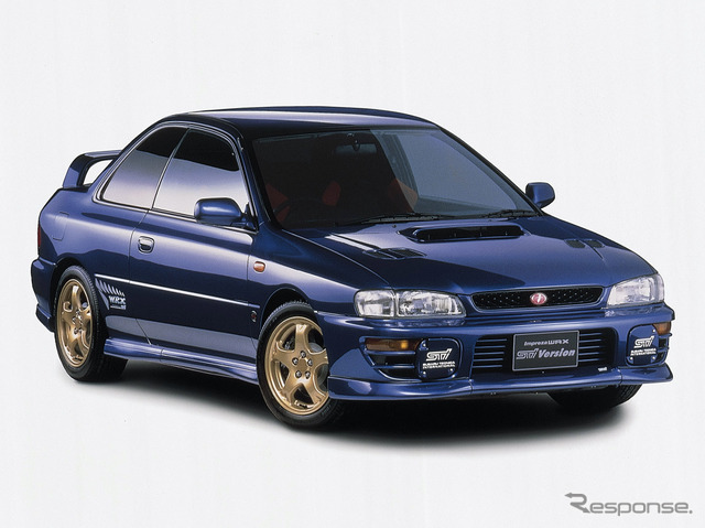1997年スバル・インプレッサ・クーペWRX type R STi Ver. IV(参考)