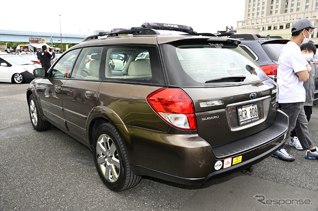 左ハンドルのホンダ フィット! US仕様で雰囲気激変…34th MOONEYES Street Car Nationals