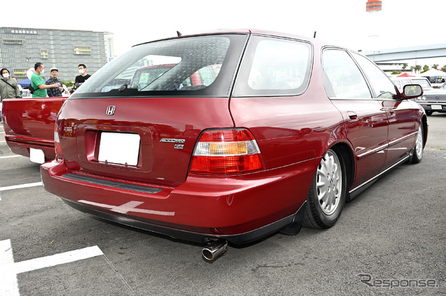 左ハンドルのホンダ フィット! US仕様で雰囲気激変…34th MOONEYES Street Car Nationals