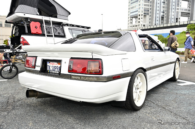 左ハンドルのホンダ フィット! US仕様で雰囲気激変…34th MOONEYES Street Car Nationals