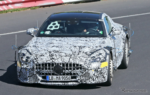 メルセデスAMG GT63 E パフォーマンス プロトタイプ(スクープ写真)