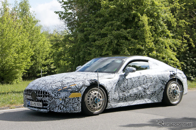 メルセデスAMG GT63 E パフォーマンス プロトタイプ(スクープ写真)