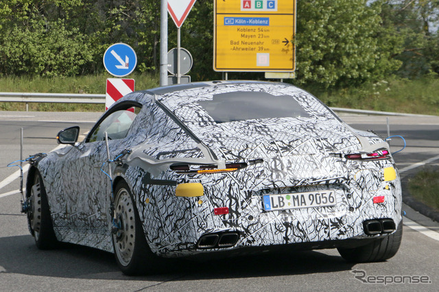 メルセデスAMG GT63 E パフォーマンス プロトタイプ(スクープ写真)