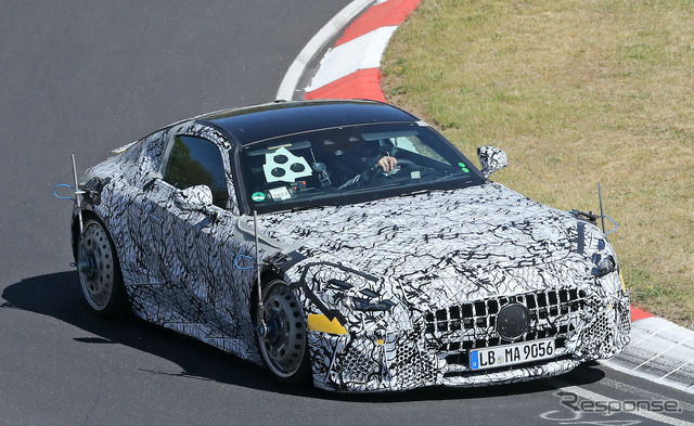 メルセデスAMG GT63 E パフォーマンス プロトタイプ(スクープ写真)
