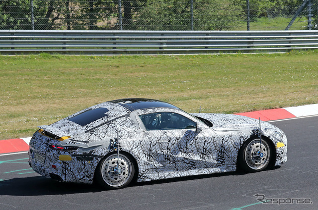 メルセデスAMG GT63 E パフォーマンス プロトタイプ(スクープ写真)