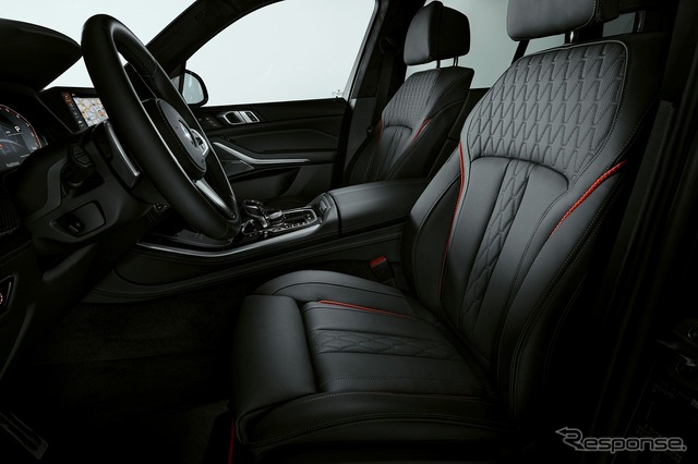 BMW Individualフルメリノレザーブラック(レッドパイピング付き)