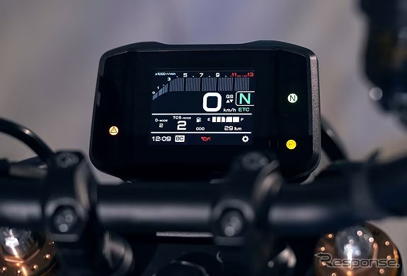 3.5インチフルカラーTFTメーター