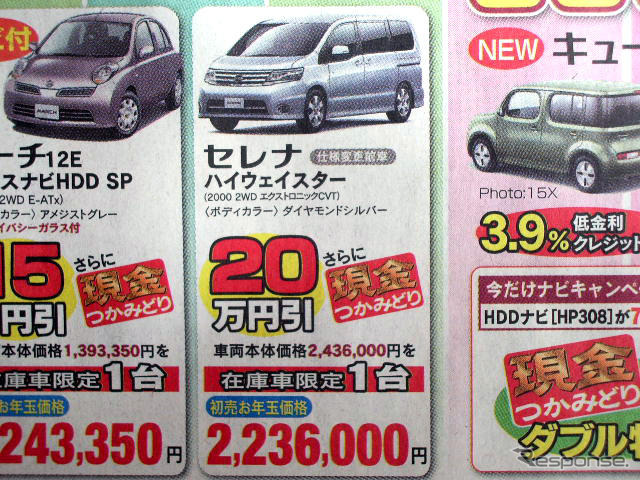【初売り 値引き情報】新年はこのプライスでこの新車を購入する!!