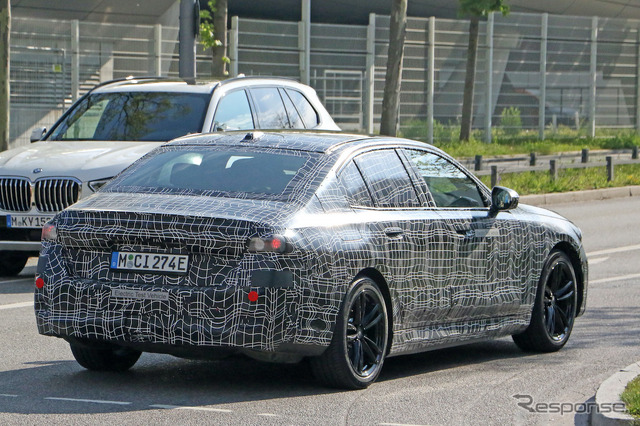 BMW i5 プロトタイプ(スクープ写真)
