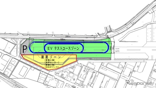 日本航空学園の周回コース（案）