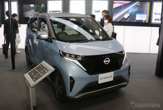 日産ブースは大盛況:人とクルマのテクノロジー2022