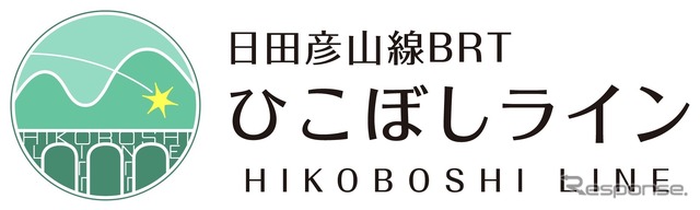日田彦山線BRTのロゴ。