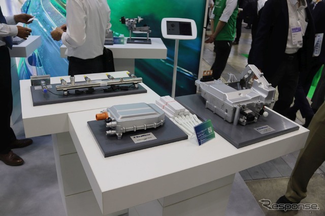 今後のBセグ電動車市場を見据えたボルグワーナーの小型iDM(人とくるまのテクノロジー2022)