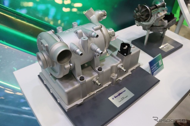 今後のBセグ電動車市場を見据えたボルグワーナーの小型iDM(人とくるまのテクノロジー2022)