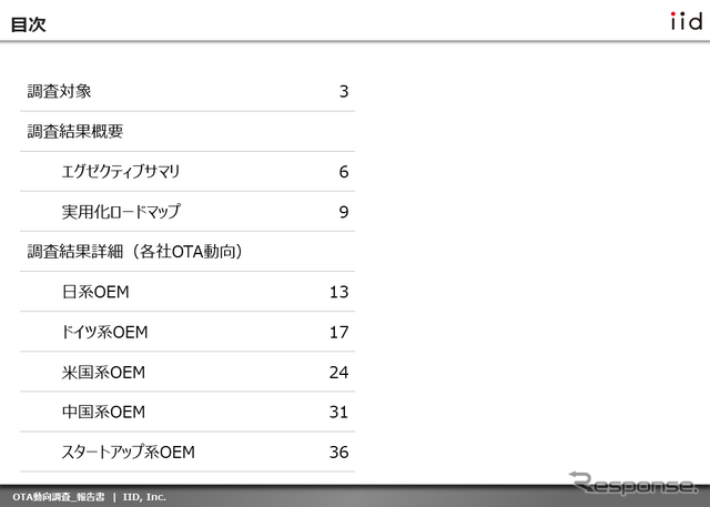 【調査レポート】OTA動向調査:実用化ロードマップ/取り組み・アライアンス動向