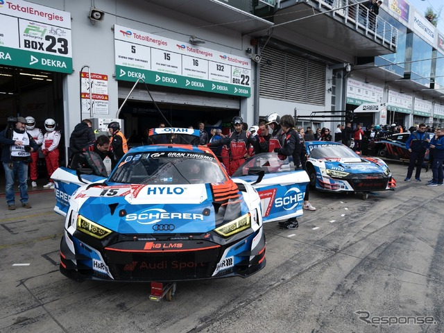 アウディ15号車(ニュルブルクリンク24時間耐久レース2022)