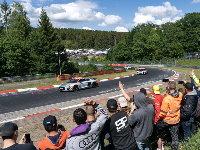 アウディ15号車(ニュルブルクリンク24時間耐久レース2022)