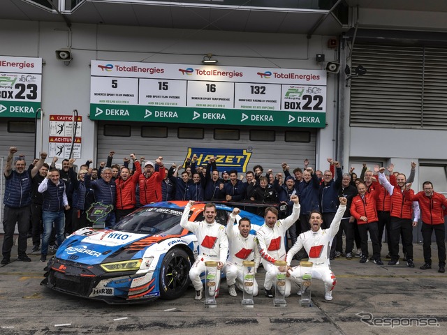 アウディ15号車(ニュルブルクリンク24時間耐久レース2022)