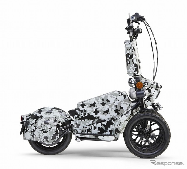 フロント2輪の小型電動立ち乗りモビリティ「TRITOWN(トリタウン)」