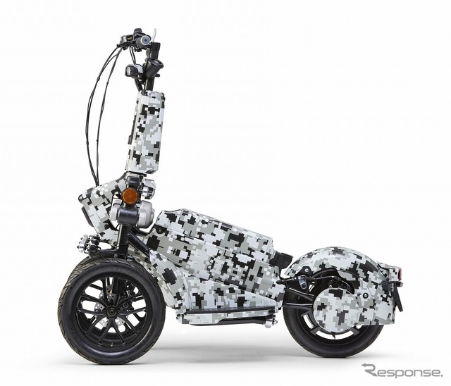 フロント2輪の小型電動立ち乗りモビリティ「TRITOWN(トリタウン)」