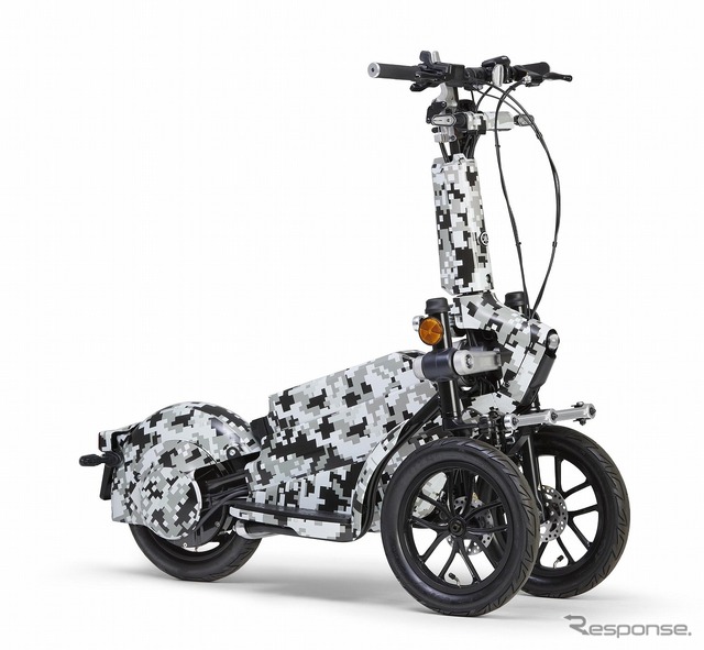 フロント2輪の小型電動立ち乗りモビリティ「TRITOWN(トリタウン)」