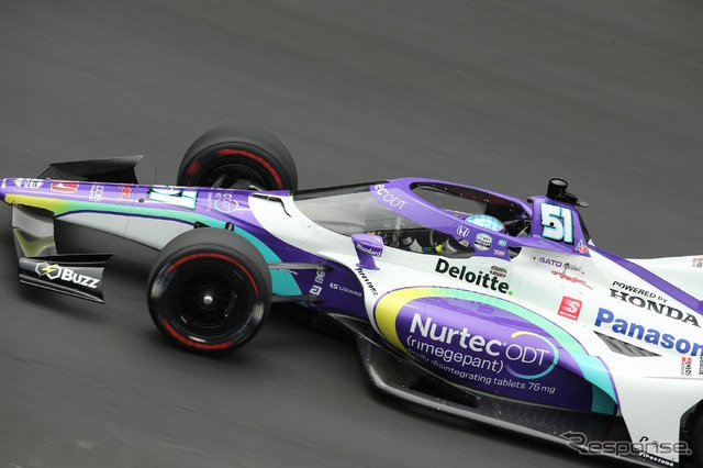 #51 佐藤琢磨は決勝25位(第106回インディ500)。