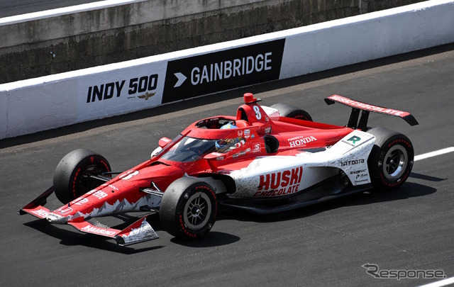 第106回インディ500を制した#8 マーカス・エリクソン。