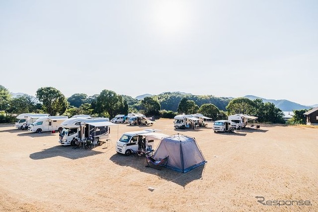 広島県三原市 佐木島での車中泊／バンライフイベント（2021年）