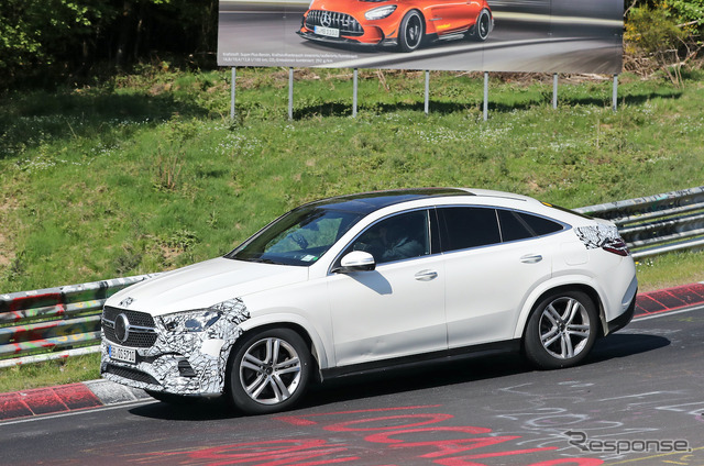 メルセデスベンツ GLE 改良新型プロトタイプ(スクープ写真)