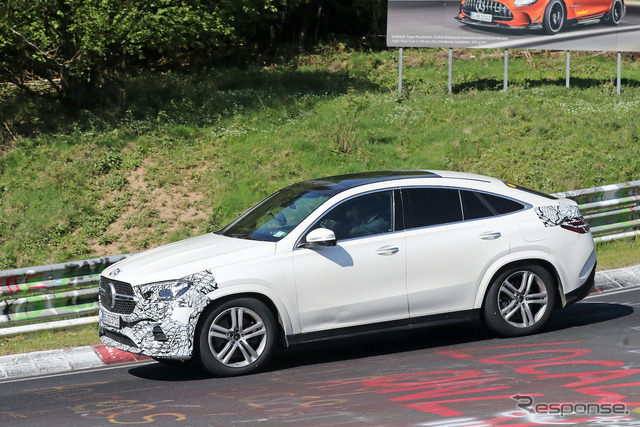 メルセデスベンツ GLE 改良新型プロトタイプ（スクープ写真）