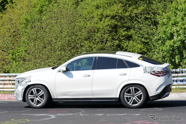 メルセデスベンツ GLE 改良新型プロトタイプ(スクープ写真)