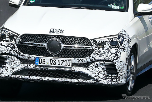 メルセデスベンツ GLE 改良新型プロトタイプ(スクープ写真)